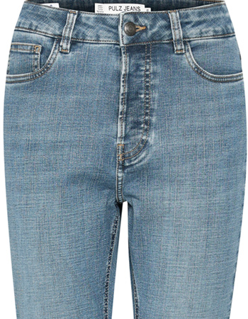Jeans Pzbecky Bootcut Leg Vintage Blue Denim detail