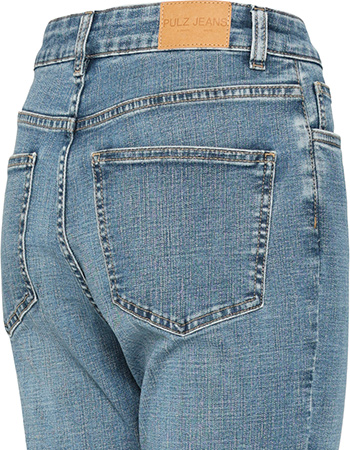 Jeans Pzbecky Bootcut Leg Vintage Blue Denim detail