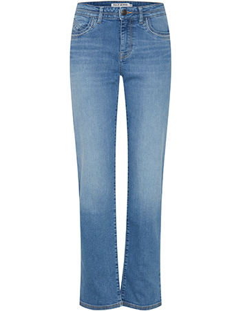 Jeans Kenya High Waist Straight Leg Light Blue