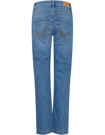 Jeans Pzodetta Straight Leg Medium Blue detail
