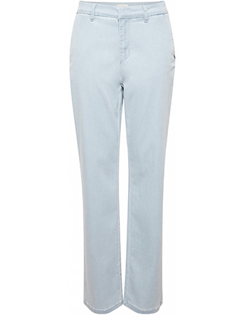 Pantalon Pzbindy Hw  Regular Light Blue Denim