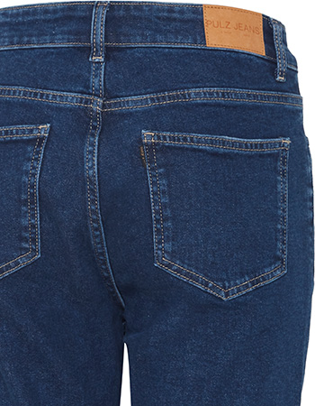 Jeans Pztalia Boot Cut Dark Blue Denim detail
