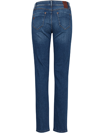 Jeans Pzsandra High Waist Straight Leg Denim detail
