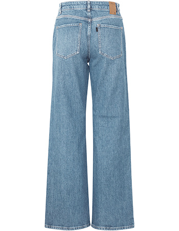 Jeans PzVega Wide Licht Blauw detail
