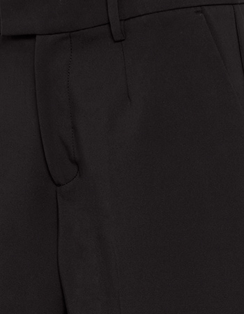 Pantalon Pzbindy Wide Leg Zwart Beauty detail