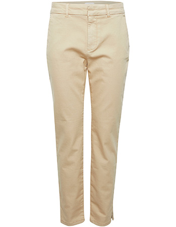 Pantalon Pzclara Skinny Leg White Pepper Beige