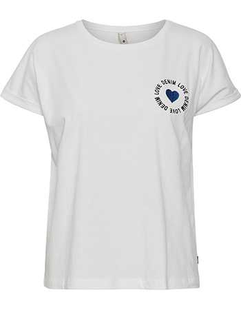 T&#8209;shirt Pzlevina Blanc De Blanc