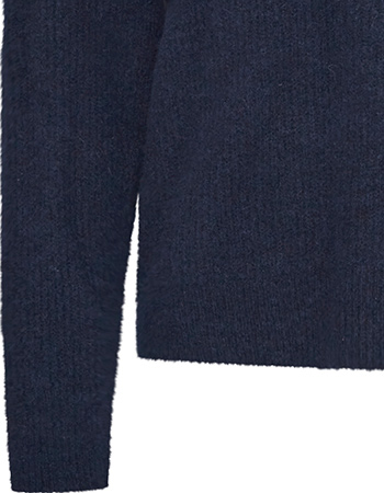 Trui Pzastra V Dark Sapphire Melange detail