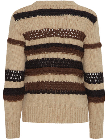 Trui Pzjackie Irish Cream Melange detail