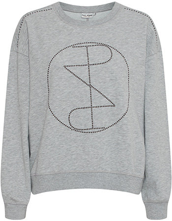 Sweater Mallie Light Grey Melange