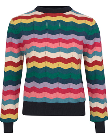 Trui Rainbow Waves