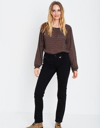 Jeans Pzemma Straight Stay Black