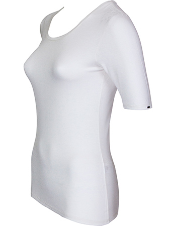 T‑shirt Bamboe Orginal Ivory detail