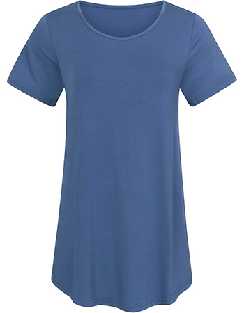 T&#8209;shirt Sara A Lijn Deep Blue