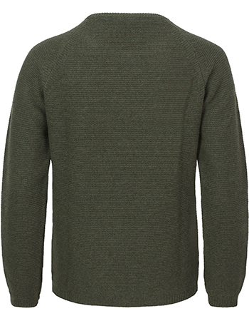 Trui Giulietta Recycled Cashmere Green Foresta detail