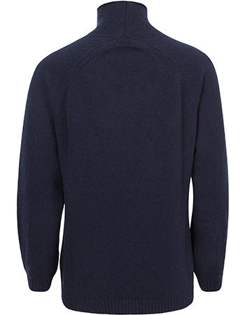 Trui Ivonne Recycled Cashmere Blue Mora detail