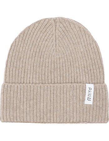 Beanie Marcello Recycled Cashmere Beige Sabbia