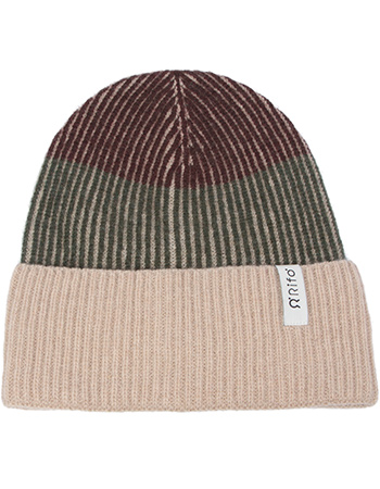 Beanie Vanda Recycled Cashmere Brown Olivia