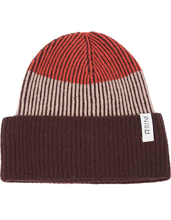 Beanie Vanda Recycled Cashmere Orange Canelle