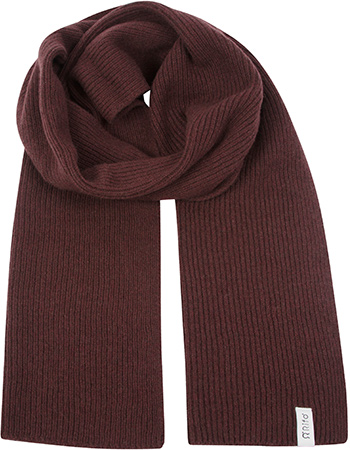 Shawl Fedrica Recycled Cashmere Brown Caffe