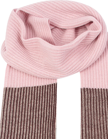 Shawl Teresa Recycled Cashmere Rosa Penoe detail