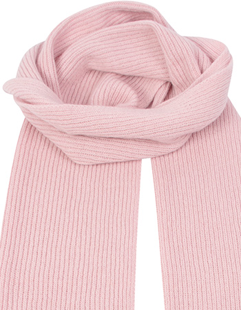 Shawl Fedrica Recycled Cashmere Pink Blush detail