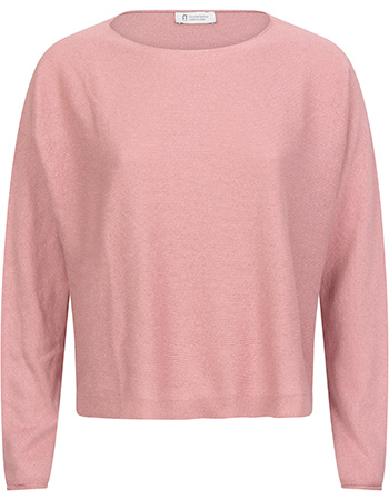 Trui Daya Gerecyceld Zijde Pink Malve