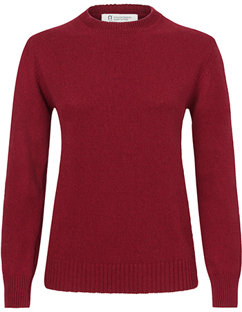 Trui Edda Recycled Cashmere Red Vinaccia