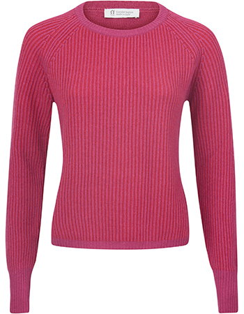Trui Emillia Gerecycled Wol Red Pink