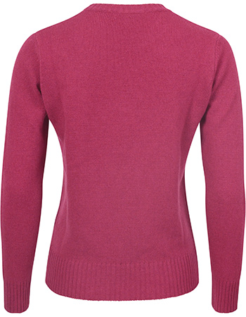 Trui Laura Gerecycled Wol Pink detail