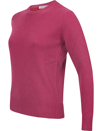 Trui Laura Gerecycled Wol Pink detail