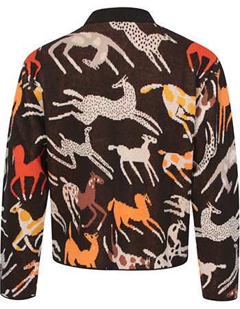 Trui Limhamn Mustang Party Black detail