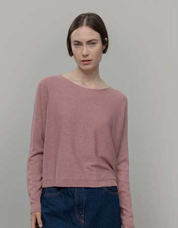 Tijdloze Rifò trui die licht en comfortabel draagt