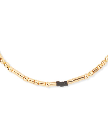 Armband Morse Code F You Black detail