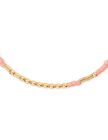 Armband Morse Code Kiss Me Lychee detail