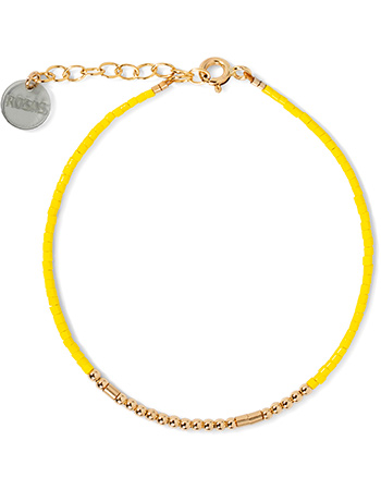 Armband Morse Code Sunshine Yellow