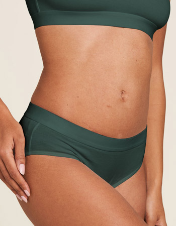 Slip Tencel Dark Green