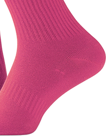 Sokken Sport Bio Katoen Kuithoogte Bubble Gum detail