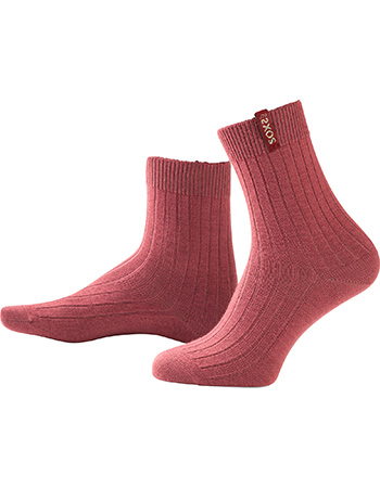 Sokken Eco FineWool Kuithoogte Rumba Red