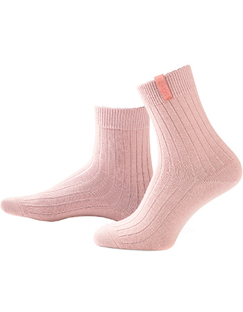 Sokken Eco FineWool Kuithoogte Opal Rose