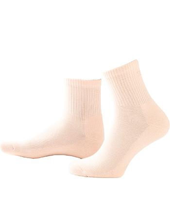 Sokken Bio Katoen Pilates Antislip Enkelhoogte Soft Pink