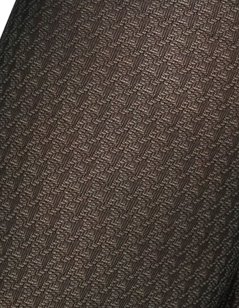 Panty Agnes Houndstooth 60 Denier Black Grey detail