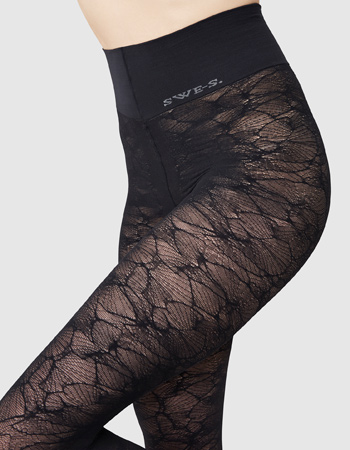 Panty Alba Ginko Black detail