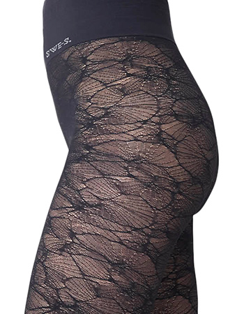 Panty Alba Ginko Black detail