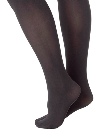 Panty Elin Sheer Zwart 20 Denier detail