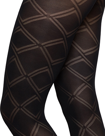 Panty Kasja Zwart 70 Denier detail