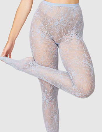 Panty Rosa Lace Dusty Blue detail
