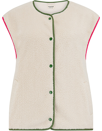 Gilet Sophie Fleece Oatmeal