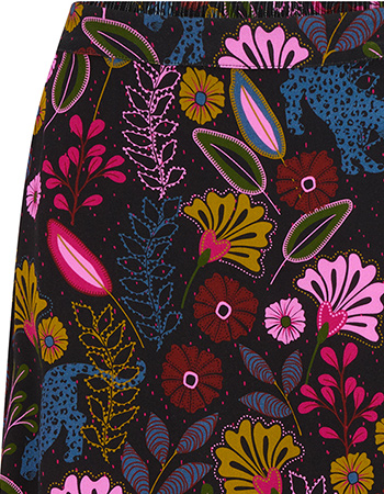 Rok Zora Jungle Panther Black detail