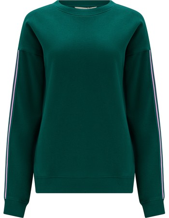 Sweater Magda Retro Stripe Pink Green